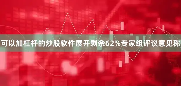 可以加杠杆的炒股软件展开剩余62%专家组评议意见称